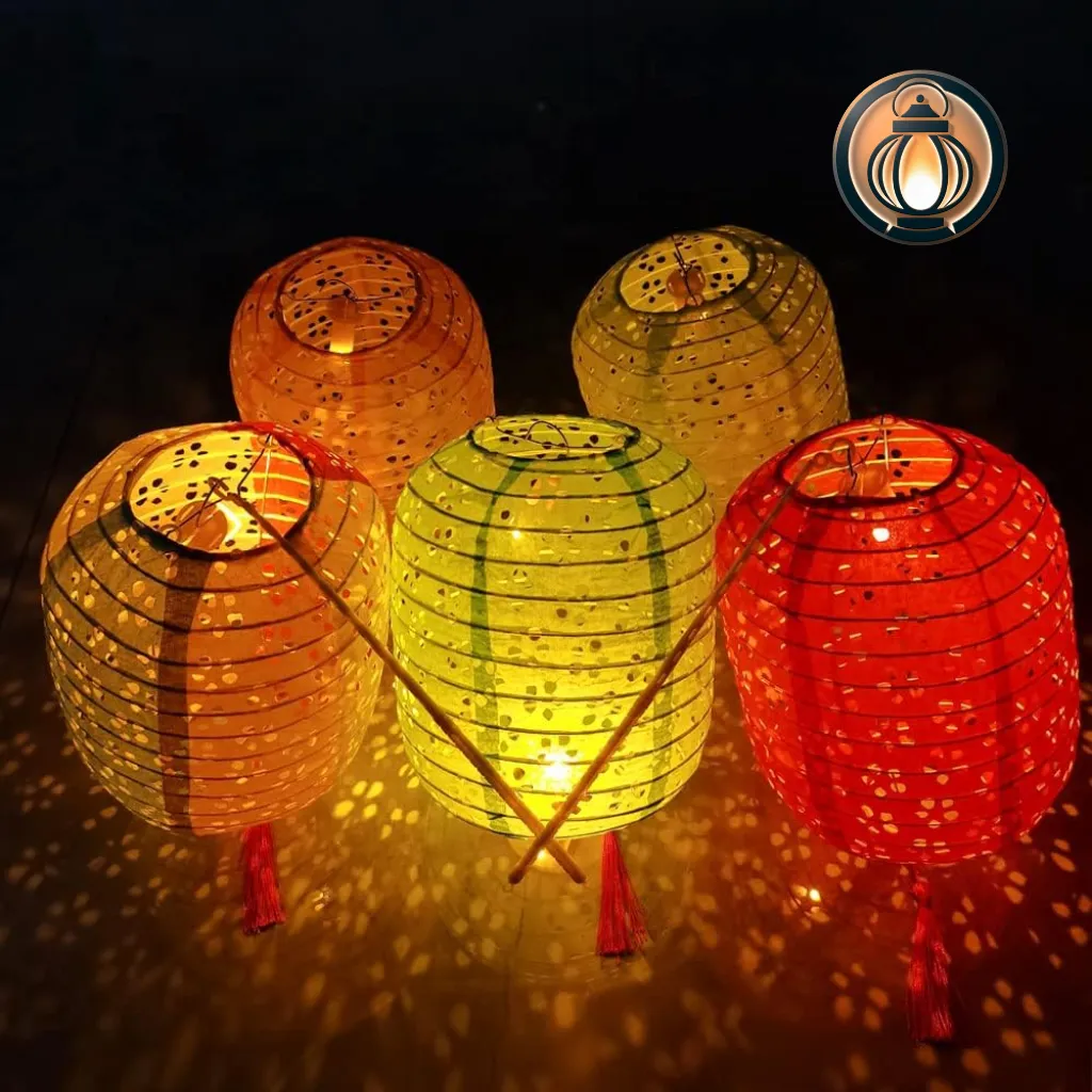 Colorful Hollow Paper Lanterns