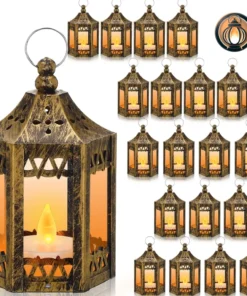 Halloween Mini Hanging Lantern with Glowing Lights