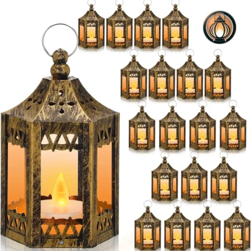 Halloween Mini Hanging Lantern with Glowing Lights